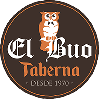 logo vinoteca la buha