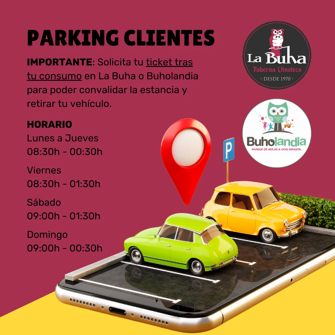 parking la buha vinoteca valdemoro